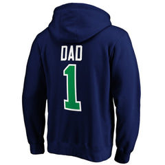 Vancouver Canucks #1 Dad Pullover Hoodie -  NHL Hoodies
