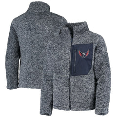 Washington Capitals Girls Youth Fan Gear Sherpa Full-Zip Jacket -  NHL Jackets