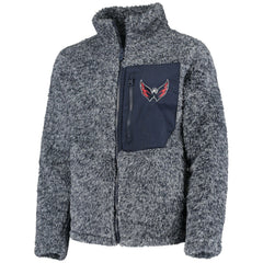 Washington Capitals Girls Youth Fan Gear Sherpa Full-Zip Jacket -  NHL Jackets