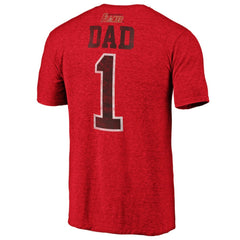 Calgary Flames Greatest Dad Tri-Blend T-Shirt -  NHL T-shirts