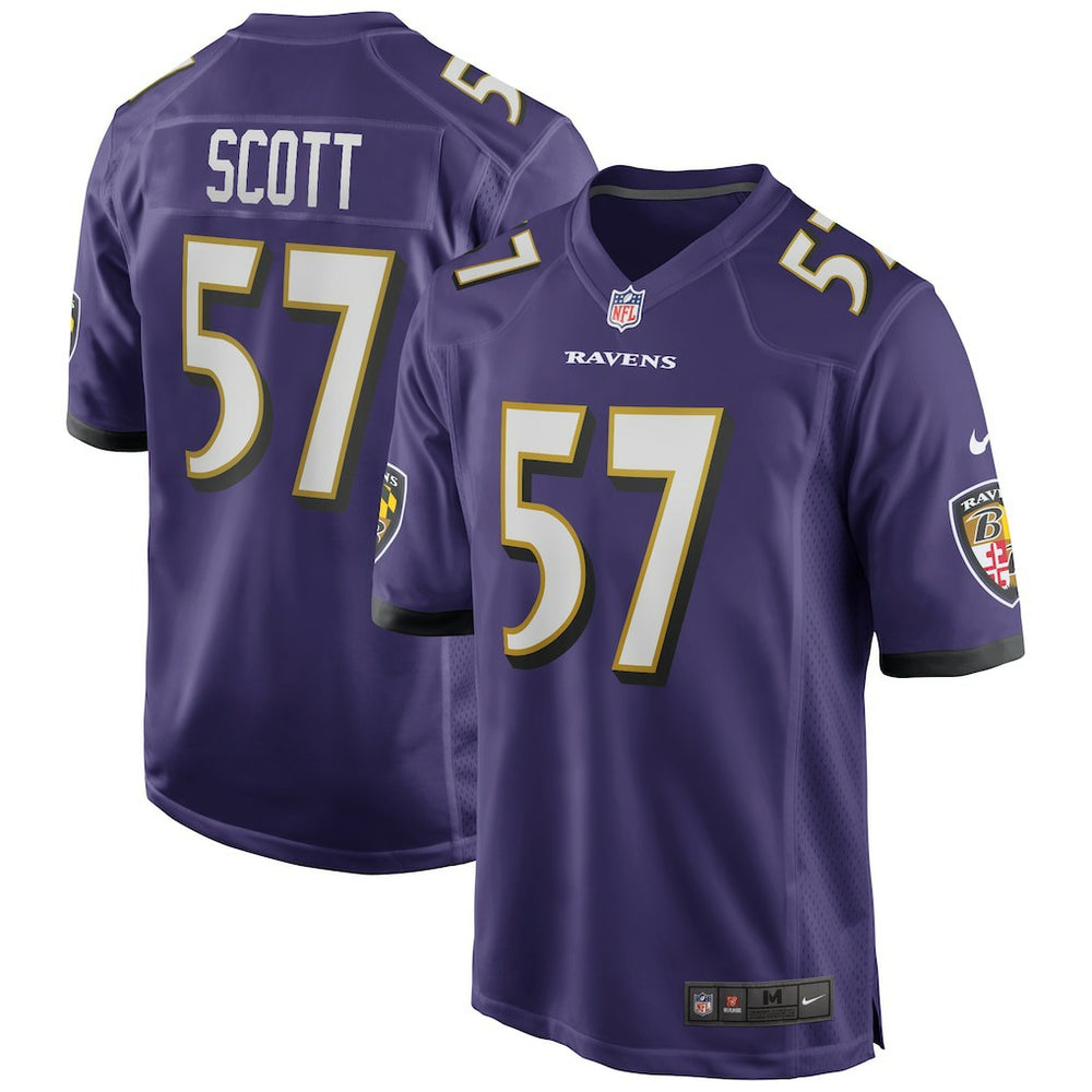 Baltimore Ravens Bart Scott  Game Retired Player Jersey | NFL New