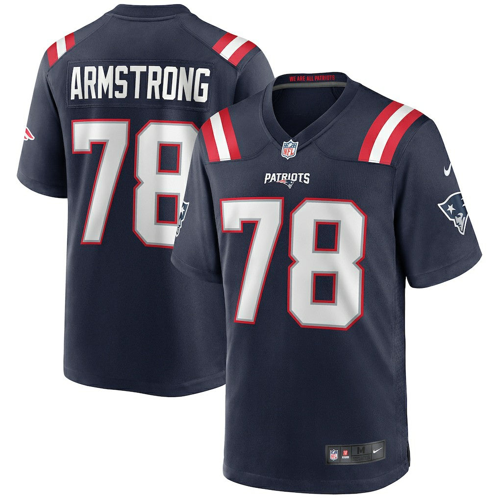 New England Patriots Bruce Armstrong  Game Retired Player Jersey | NFL Discount