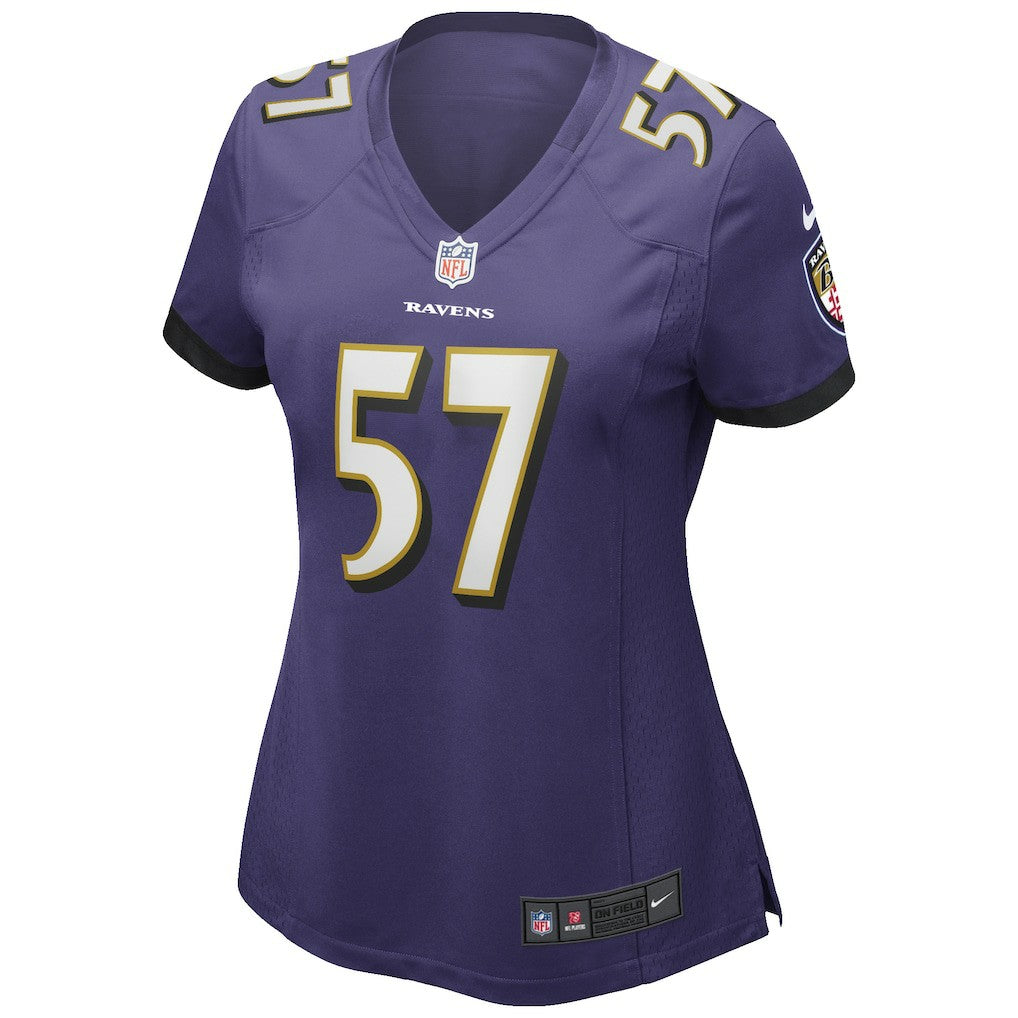 Baltimore Ravens Bart Scott  Women's Game Retired Player Jersey | NFL New
