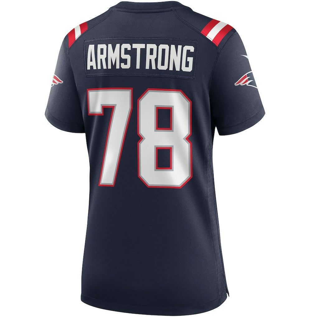 New England Patriots Bruce Armstrong  Women's Game Retired Player Jersey | NFL Sale