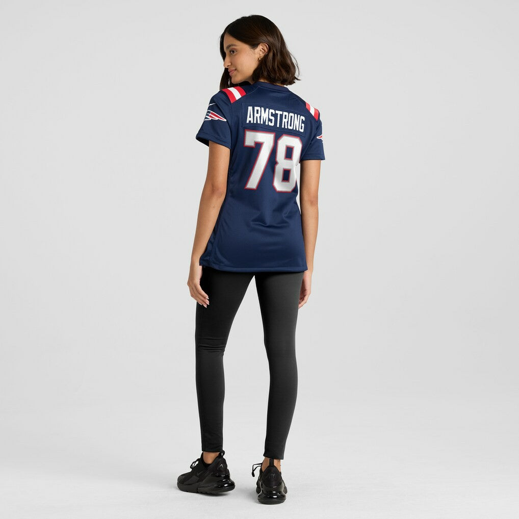 New England Patriots Bruce Armstrong  Women's Game Retired Player Jersey | NFL Sale