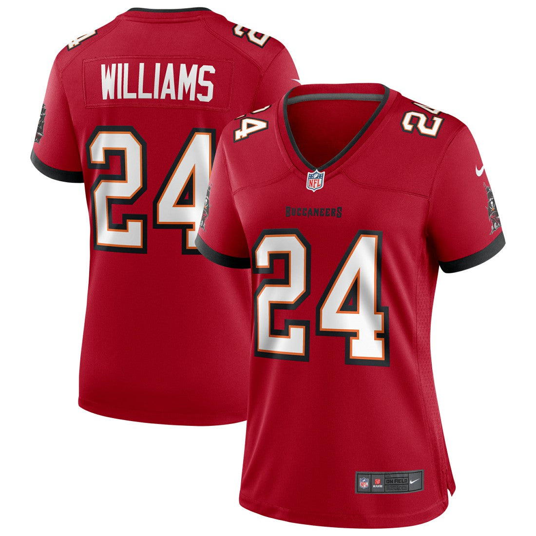 Tampa Bay Buccaneers Cadillac Williams  Women's Game Retired Player Jersey | NFL Hot