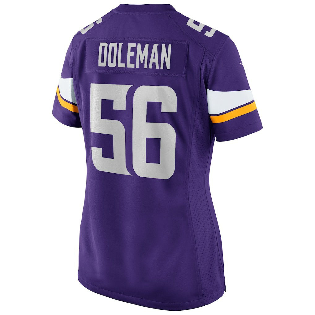 Minnesota Vikings Chris Doleman  Women's Game Retired Player Jersey | NFL Discount