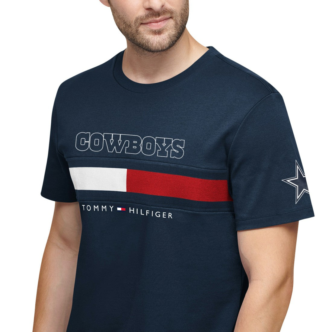 Dallas Cowboys Tommy Hilfiger Insert T-Shirt | NFL Near me