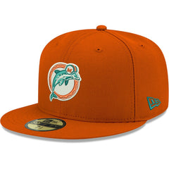 Miami Dolphins Omaha Throwback 59FIFTY Fitted Hat | NFL Discount