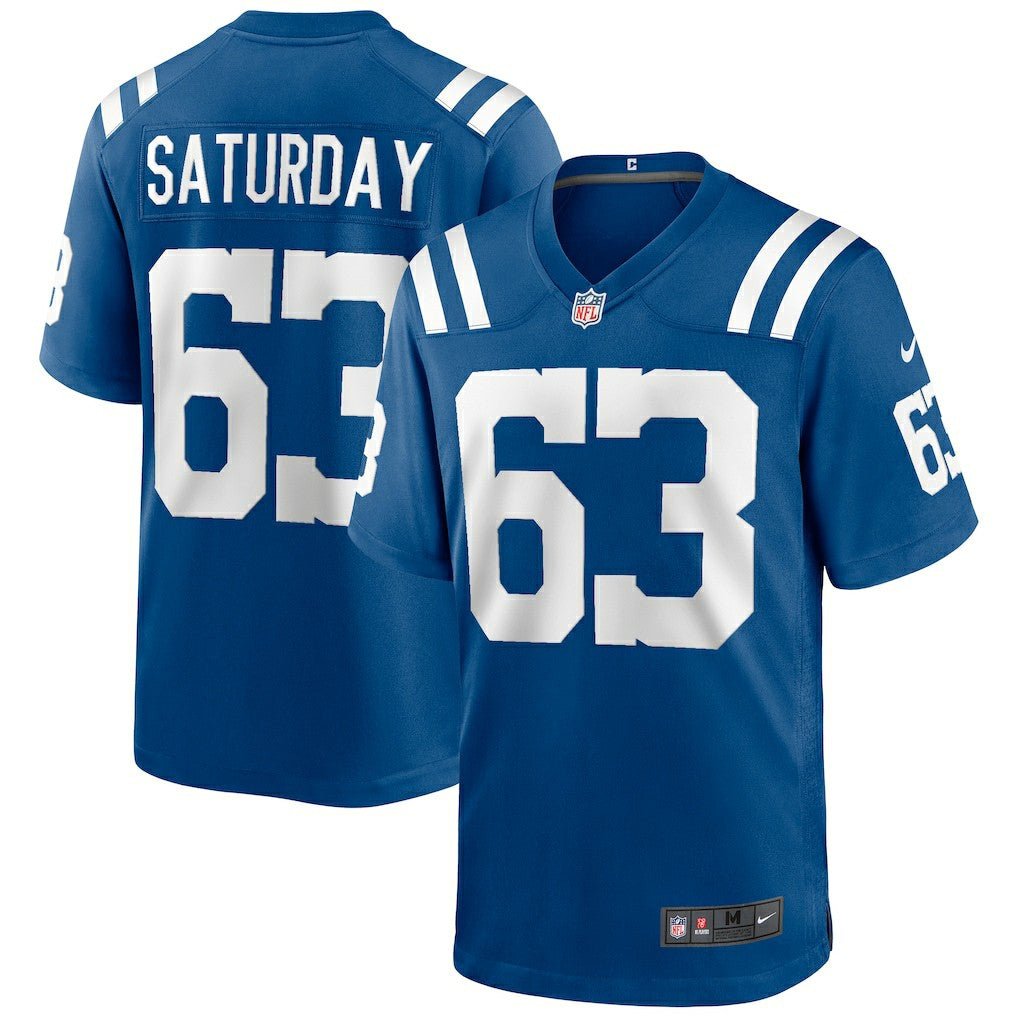 Indianapolis Colts Jeff Saturday  Game Retired Player Jersey | NFL Outlet