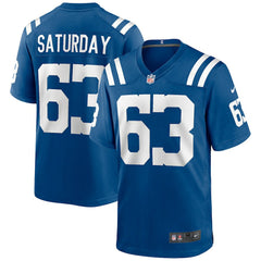 Indianapolis Colts Jeff Saturday  Game Retired Player Jersey | NFL Outlet