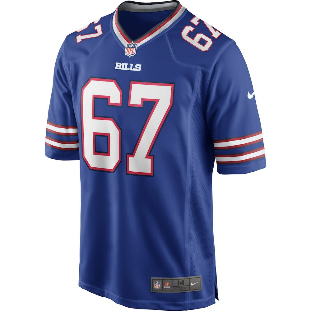 Buffalo Bills Kent Hull  Game Retired Player Jersey | NFL Near me