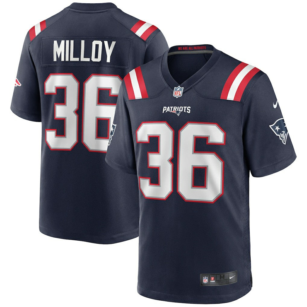 New England Patriots Lawyer Milloy  Game Retired Player Jersey | NFL New