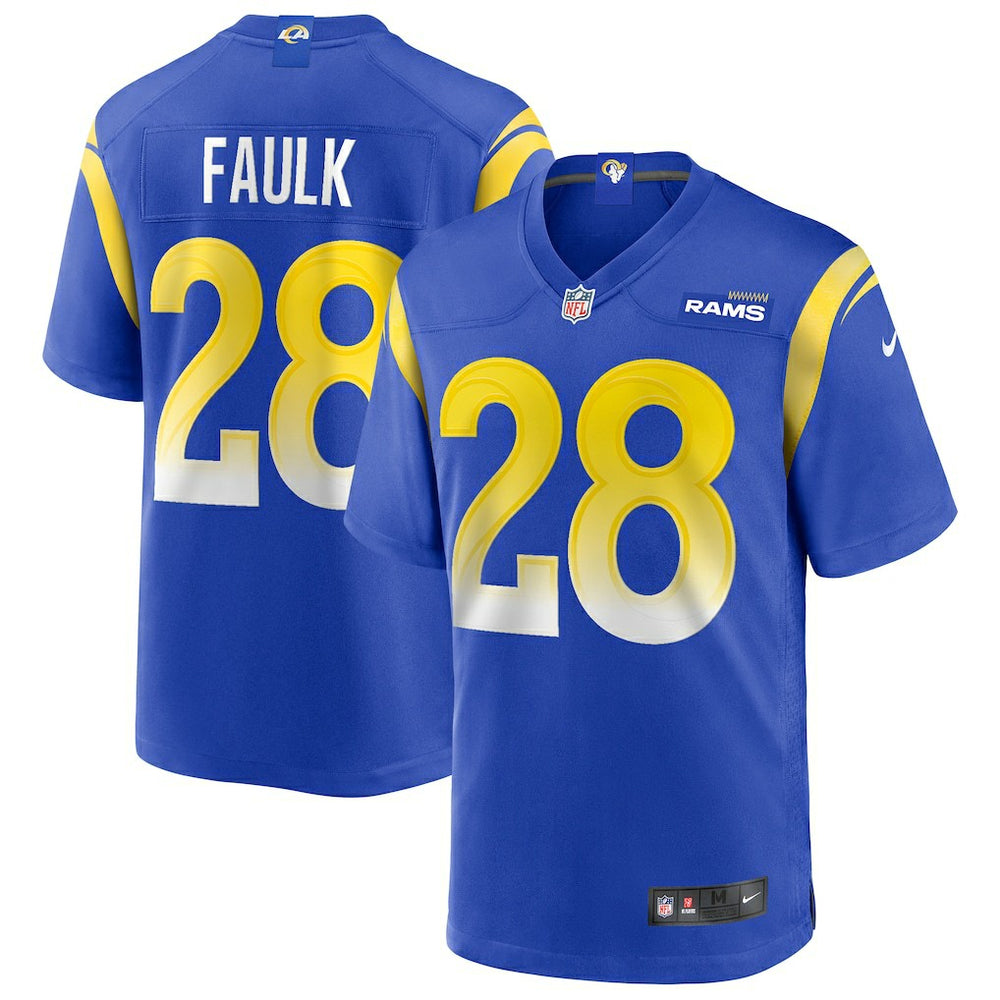 Los Angeles Rams Marshall Faulk  Game Retired Player Jersey | NFL Outlet