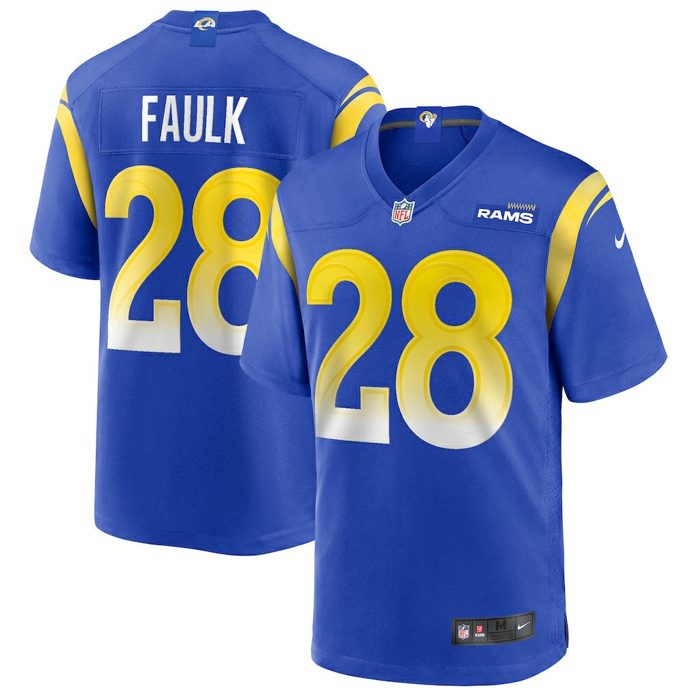 Los Angeles Rams Marshall Faulk  Game Retired Player Jersey | NFL Outlet