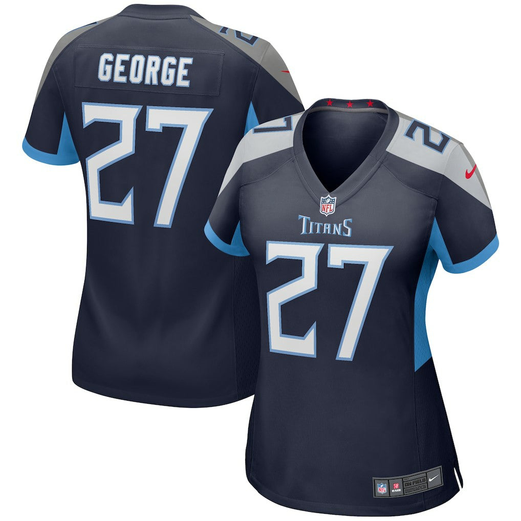 Tennessee Titans Eddie George  Women's Game Retired Player Jersey | NFL Discount