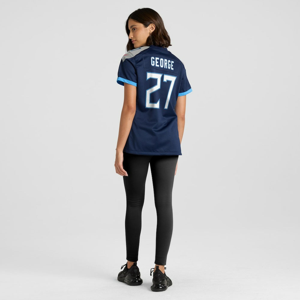 Tennessee Titans Eddie George  Women's Game Retired Player Jersey | NFL Discount