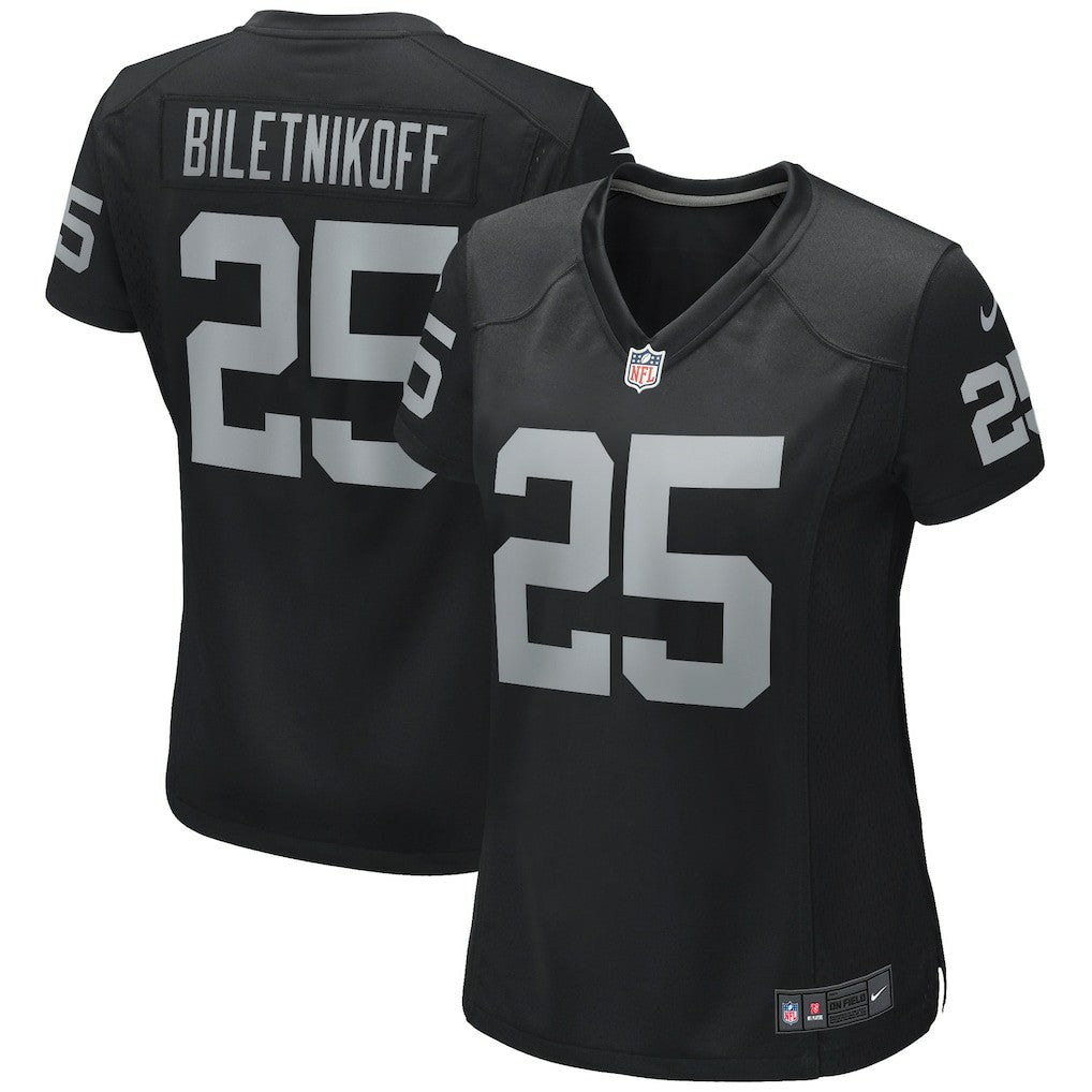 Las Vegas Raiders Fred Biletnikoff  Women's Game Retired Player Jersey | NFL Discount