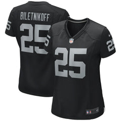 Las Vegas Raiders Fred Biletnikoff  Women's Game Retired Player Jersey | NFL Discount