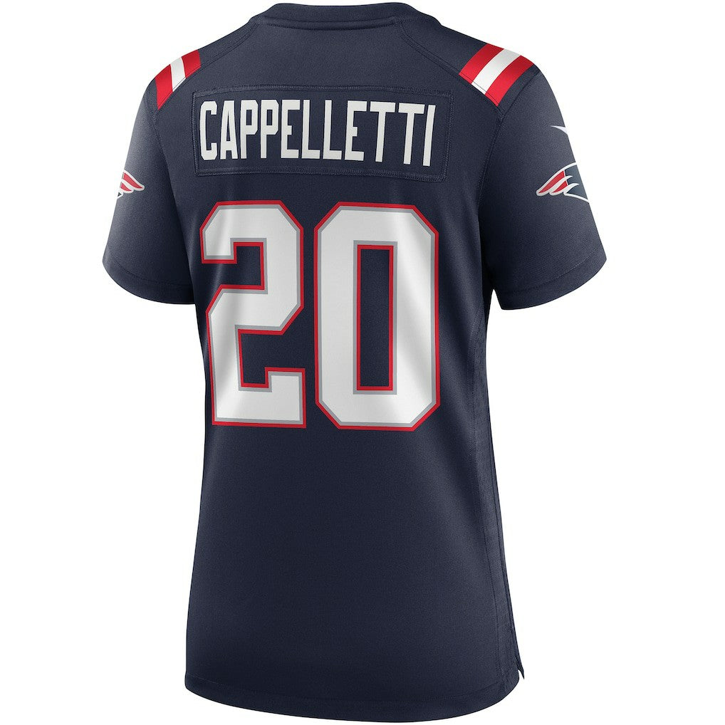 New England Patriots Gino Cappelletti  Women's Game Retired Player Jersey | NFL Outlet