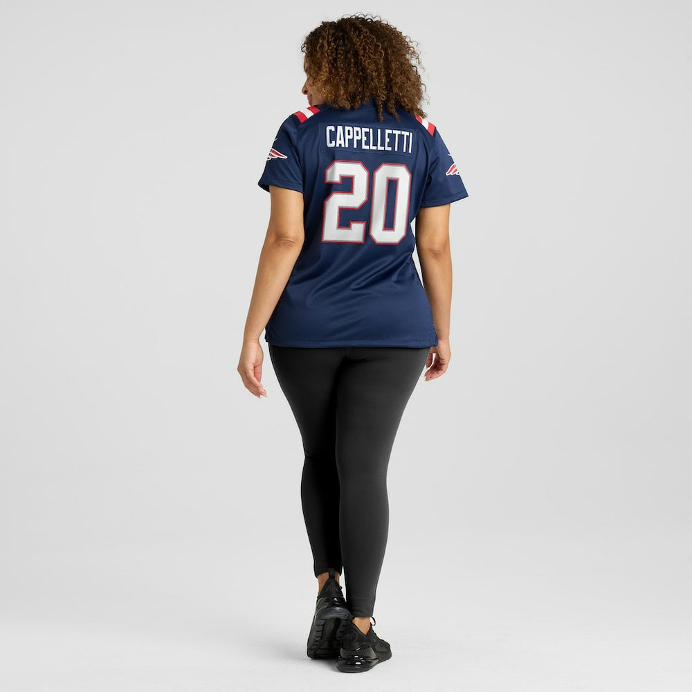 New England Patriots Gino Cappelletti  Women's Game Retired Player Jersey | NFL Outlet