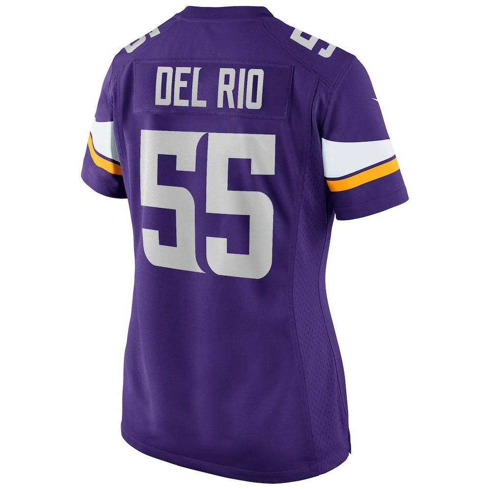 Minnesota Vikings Jack Del Rio  Women's Game Retired Player Jersey | NFL Near me