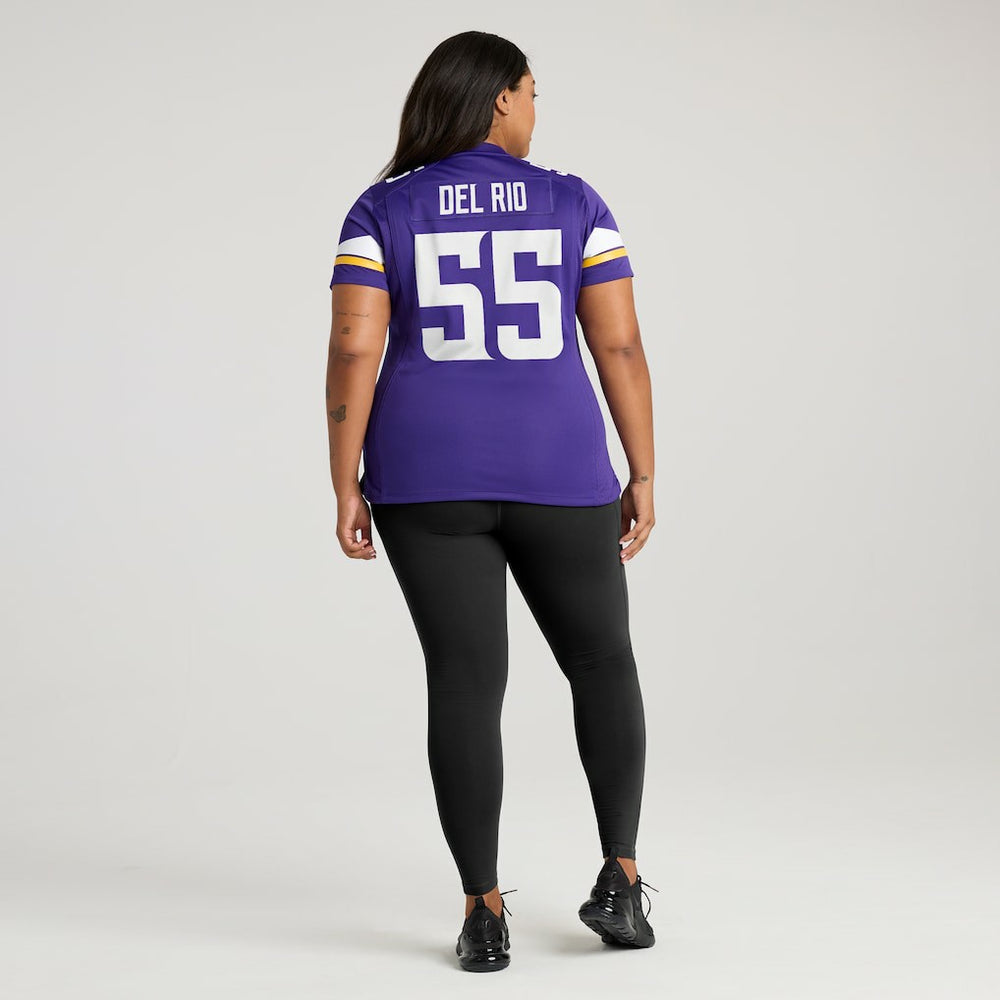 Minnesota Vikings Jack Del Rio  Women's Game Retired Player Jersey | NFL Near me