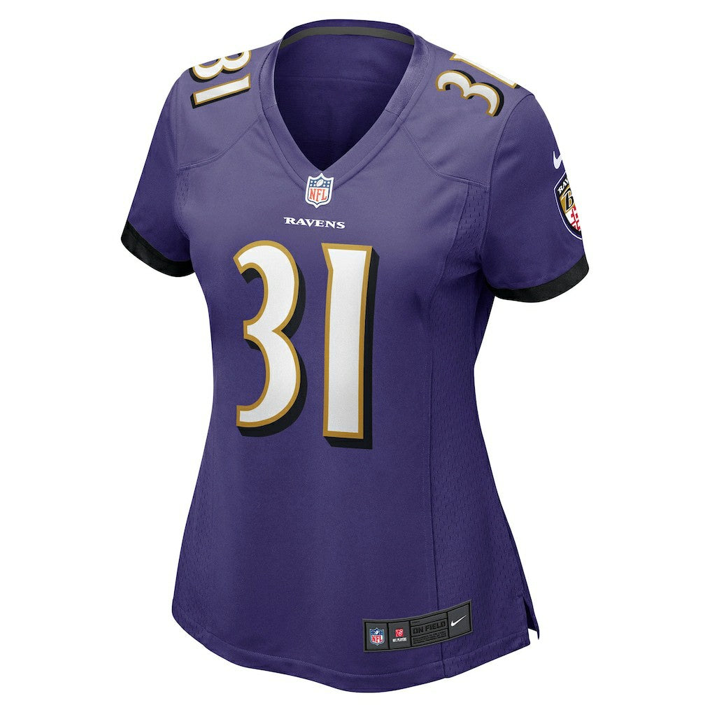 Baltimore Ravens Jamal Lewis  Women's Game Retired Player Jersey | NFL Sale