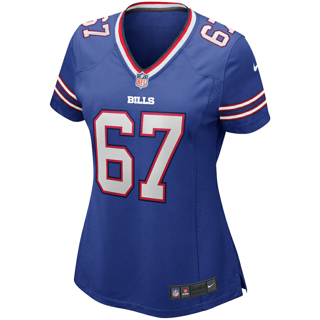Buffalo Bills Kent Hull  Women's Game Retired Player Jersey | NFL Outlet