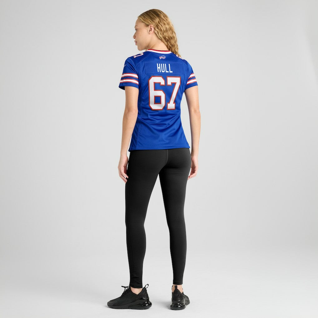 Buffalo Bills Kent Hull  Women's Game Retired Player Jersey | NFL Outlet