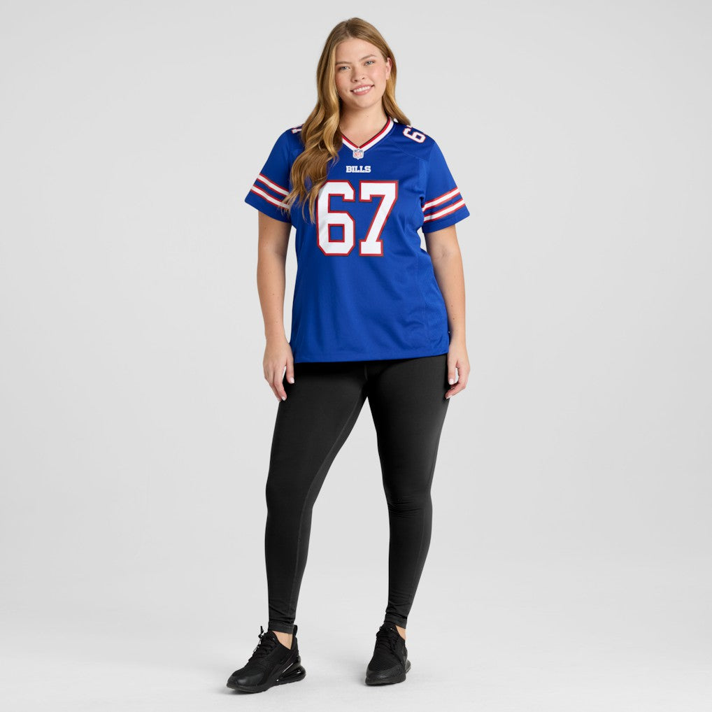 Buffalo Bills Kent Hull  Women's Game Retired Player Jersey | NFL Outlet