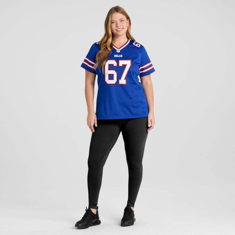 Buffalo Bills Kent Hull  Women's Game Retired Player Jersey | NFL Outlet