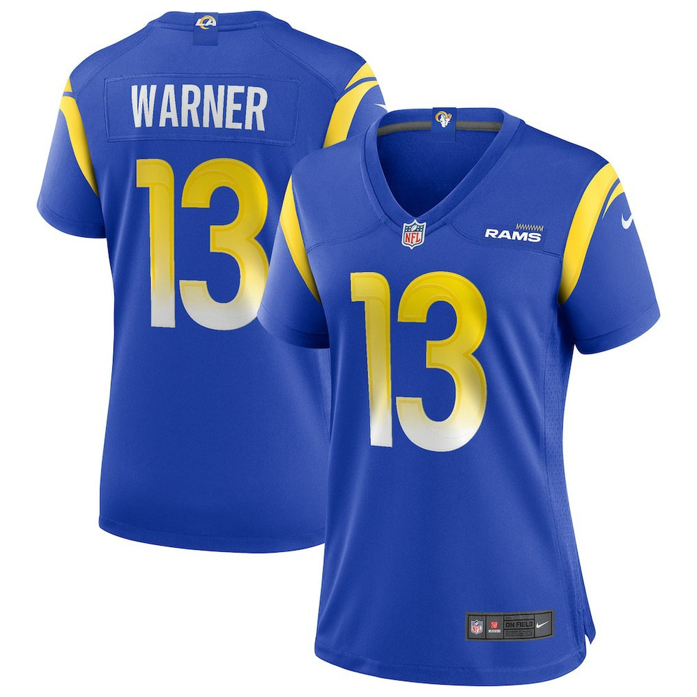 Los Angeles Rams Kurt Warner  Women's Game Retired Player Jersey | NFL On sale