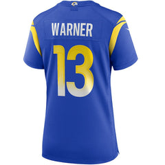 Los Angeles Rams Kurt Warner  Women's Game Retired Player Jersey | NFL On sale