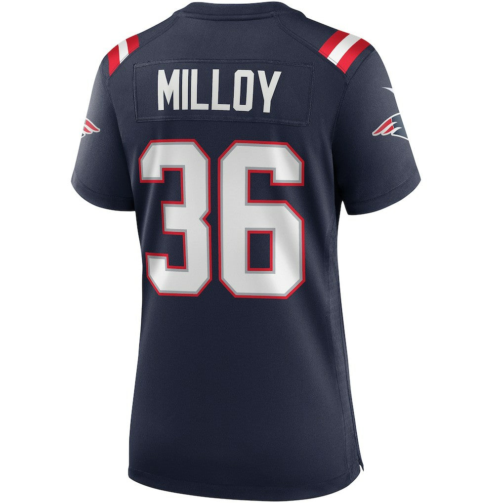 New England Patriots Lawyer Milloy  Women's Game Retired Player Jersey | NFL Hot