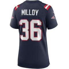 New England Patriots Lawyer Milloy  Women's Game Retired Player Jersey | NFL Hot