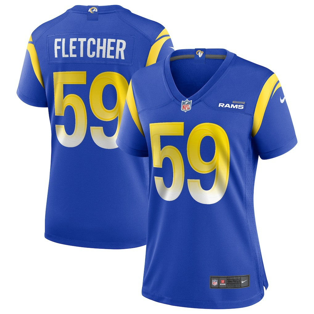 Los Angeles Rams London Fletcher  Women's Game Retired Player Jersey | NFL On sale