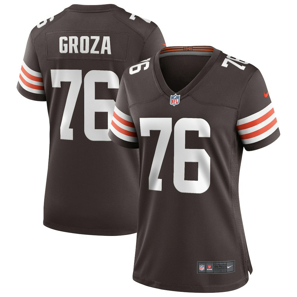 Cleveland Browns Lou Groza  Women's Game Retired Player Jersey | NFL Hot