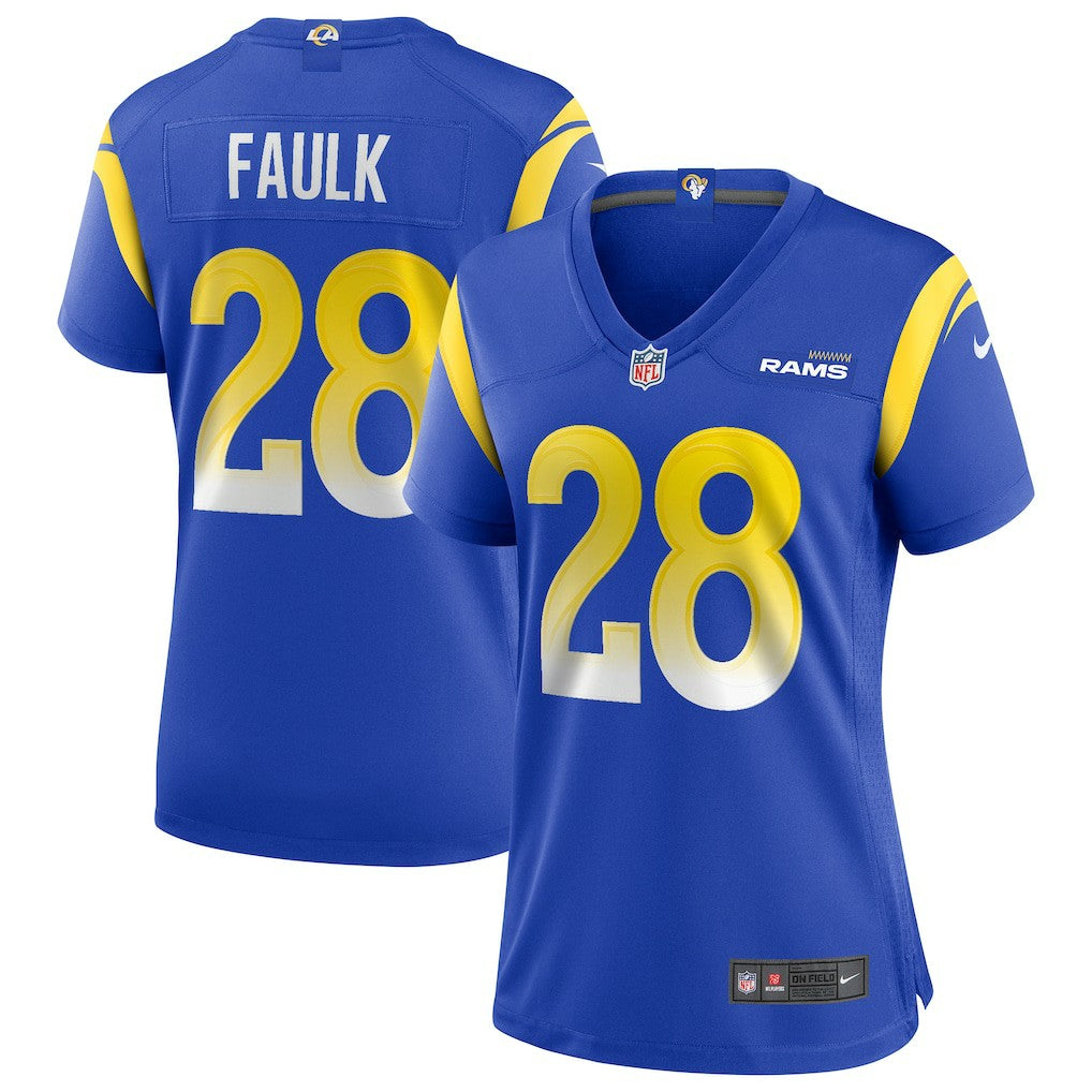 Los Angeles Rams Marshall Faulk  Women's Game Retired Player Jersey | NFL Sale