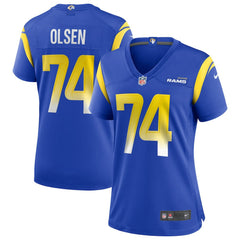 Los Angeles Rams Merlin Olsen  Women's Game Retired Player Jersey | NFL Near me