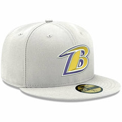 Baltimore Ravens Omaha Lettermark 59FIFTY Fitted Hat | NFL Outlet