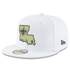 New Orleans Saints Omaha Alternate Logo 59FIFTY Fitted Hat | NFL New