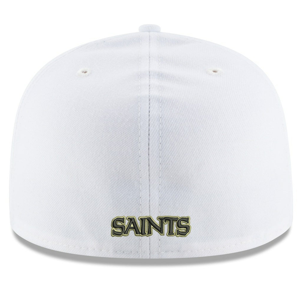 New Orleans Saints Omaha Alternate Logo 59FIFTY Fitted Hat | NFL New