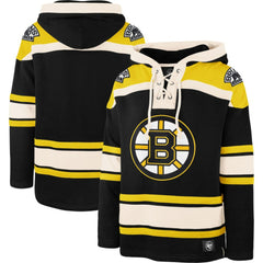 Boston Bruins '47 Superior Lacer Hoodie -  NHL Hoodies