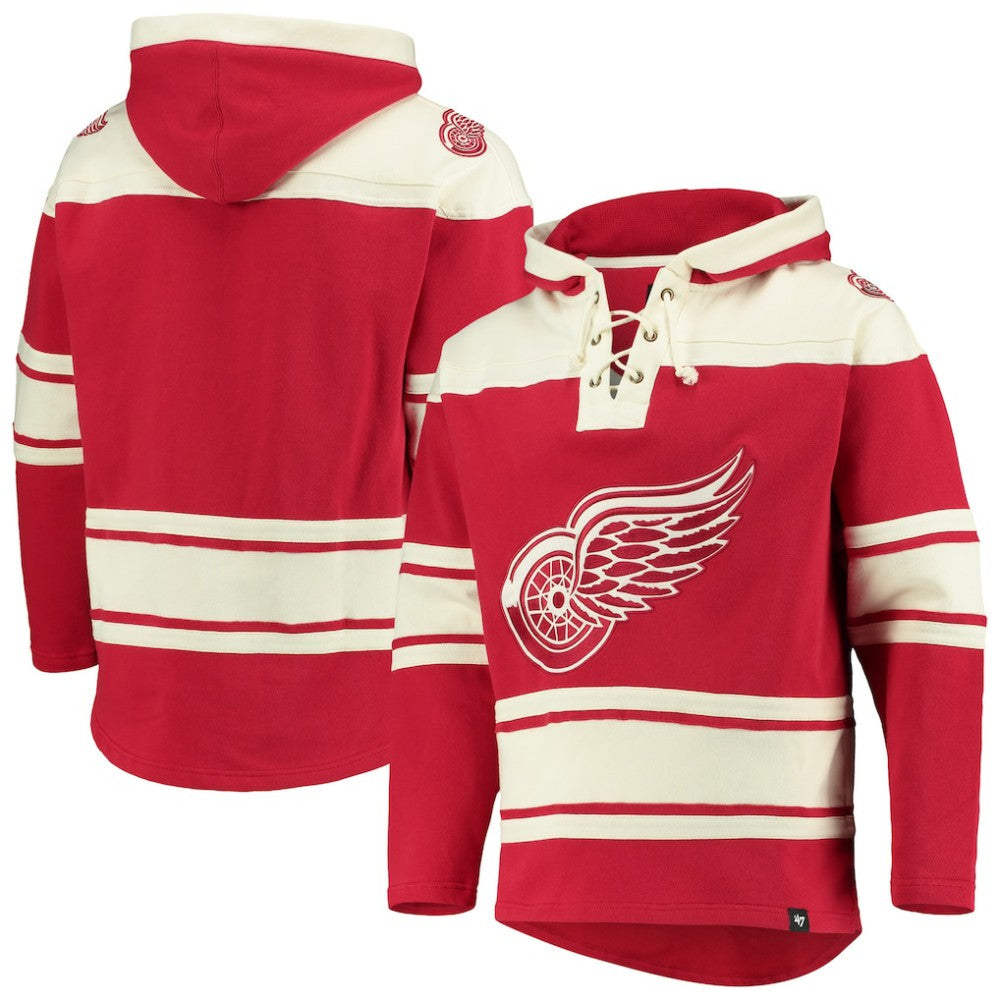 Detroit Red Wings '47 Superior Lacer Hoodie -  NHL Hoodies