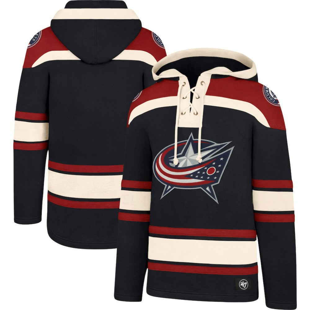 Columbus Blue Jackets '47 Superior Lacer Hoodie -  NHL Hoodies