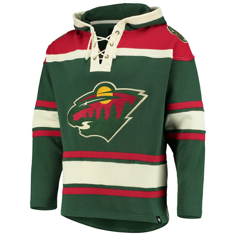 Minnesota Wild '47 Superior Lacer Hoodie -  NHL Hoodies