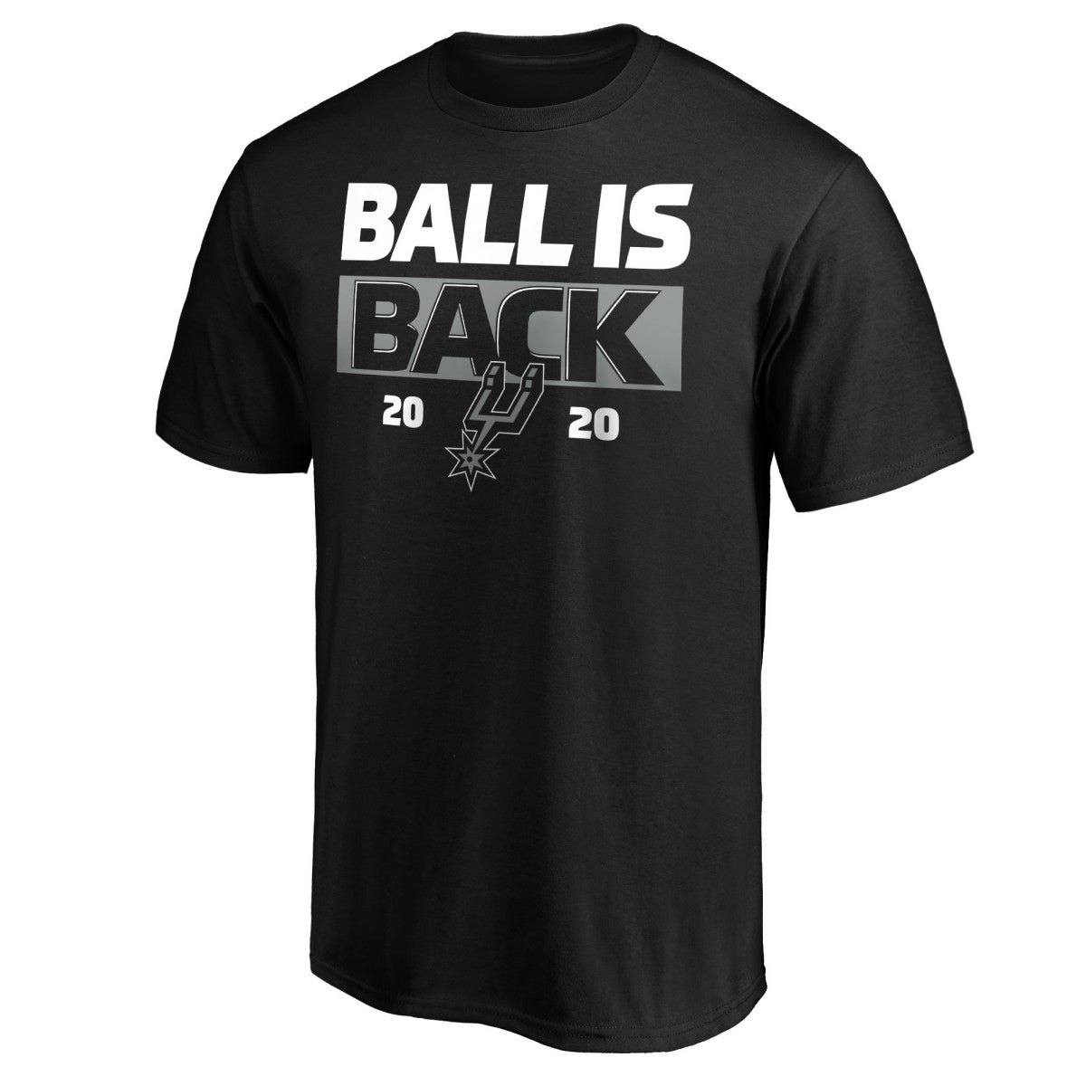 Black San Antonio Spurs Ball Is Back T-Shirt | NBA
