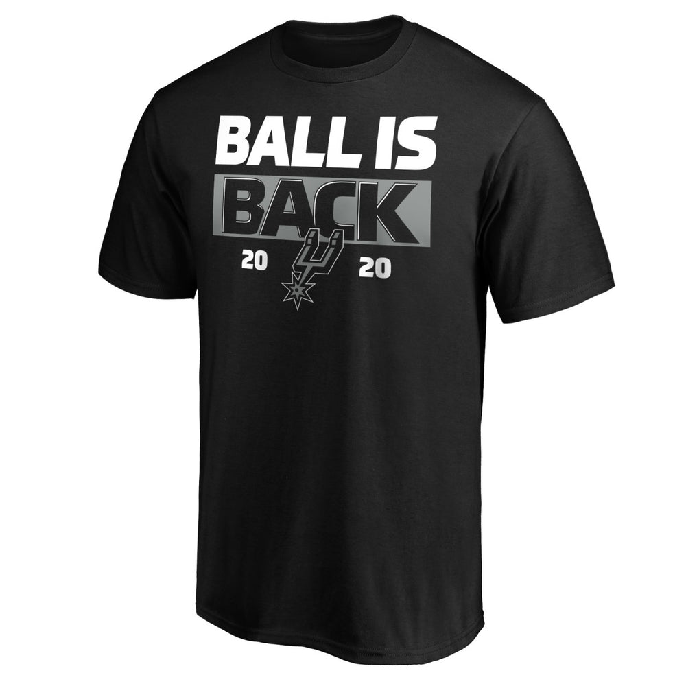 Black San Antonio Spurs Ball Is Back T-Shirt | NBA