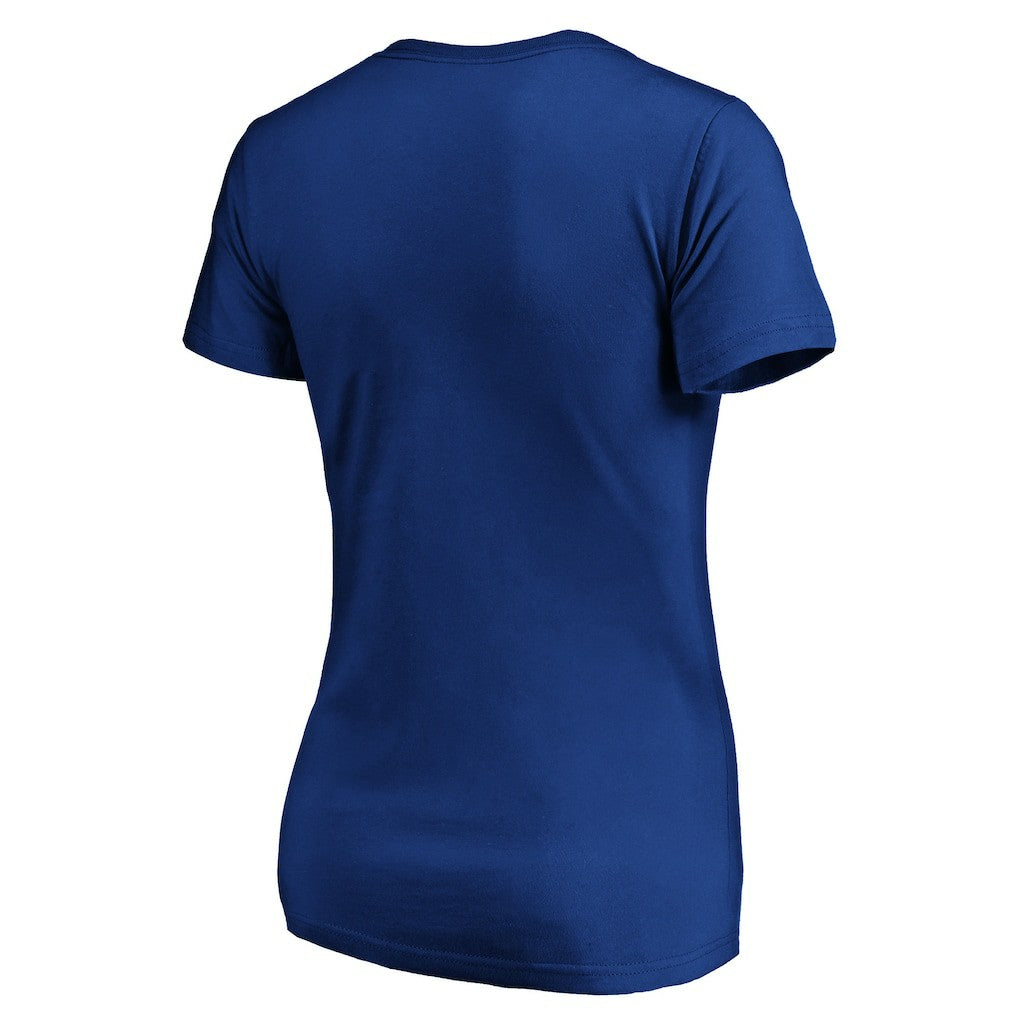 Royal Dallas Mavericks Women's Ball Is Back V-Neck T-Shirt sale | NBA
